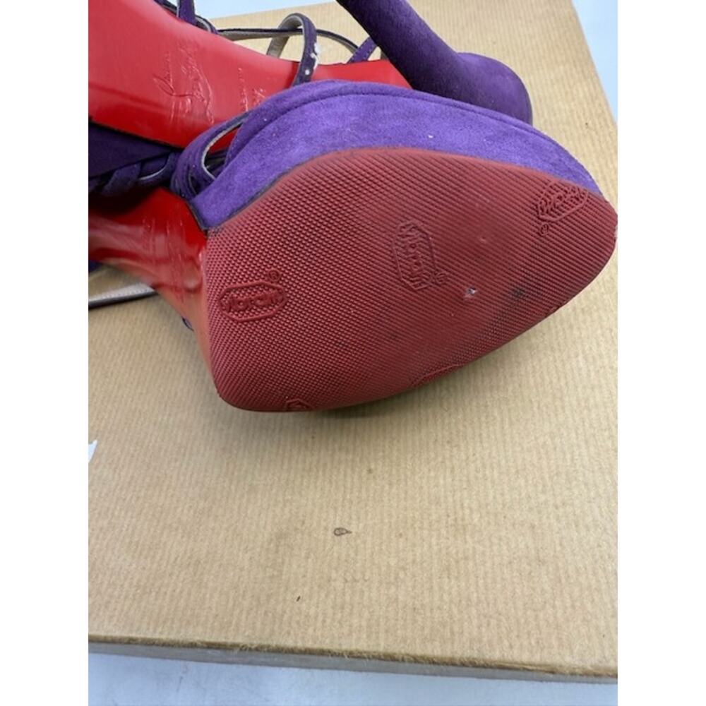 Christian Louboutin Purple Heels - Picture 12 of 16